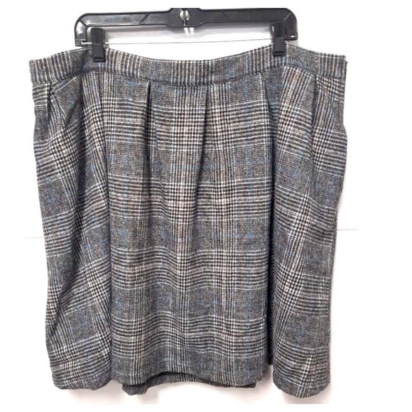 MODCLOTH Brisk-Taker Wool Mini Skirt Sz 2X EUC - Picture 5 of 9